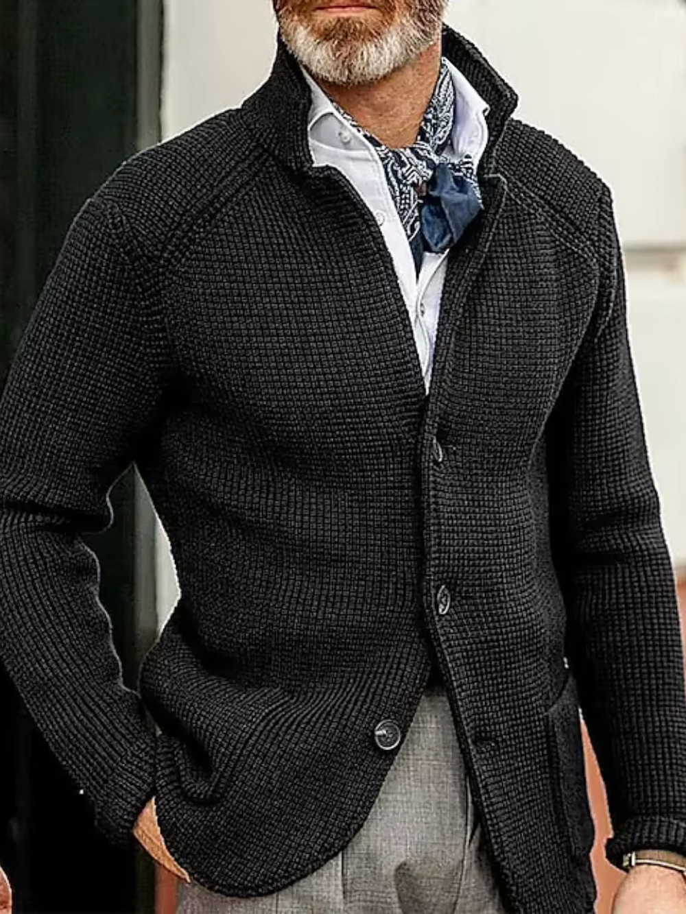 RAMIRO | CHAQUETA DE PUNTO | CONFORT Y CLASE