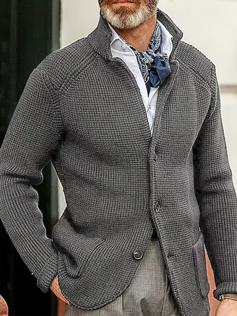 RAMIRO | CHAQUETA DE PUNTO | CONFORT Y CLASE