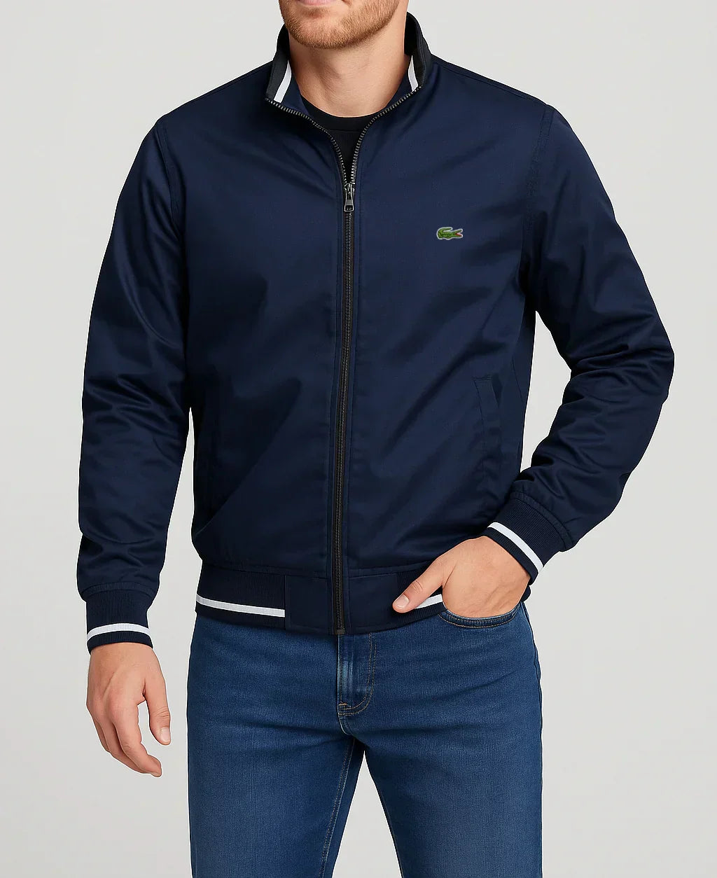 ᏞΑᏟОՏᎢΕ - Chaqueta aviador informal para hombre