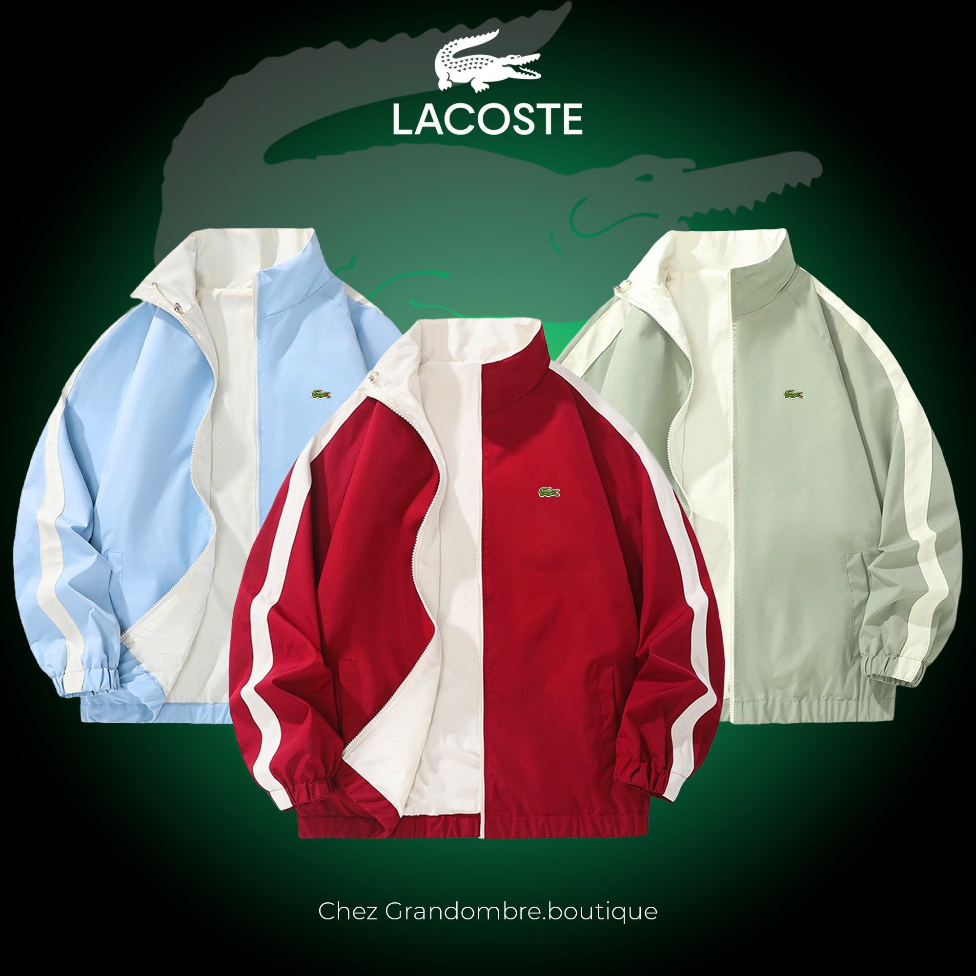 ᏞΑᏟОՏᎢΕ – Chaqueta de tenis elástica